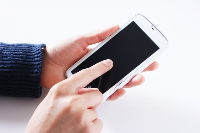 スマホ 操作