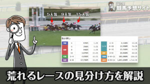 【競馬】荒れるレースの見分け方を解説！荒れるレースランキングも公開