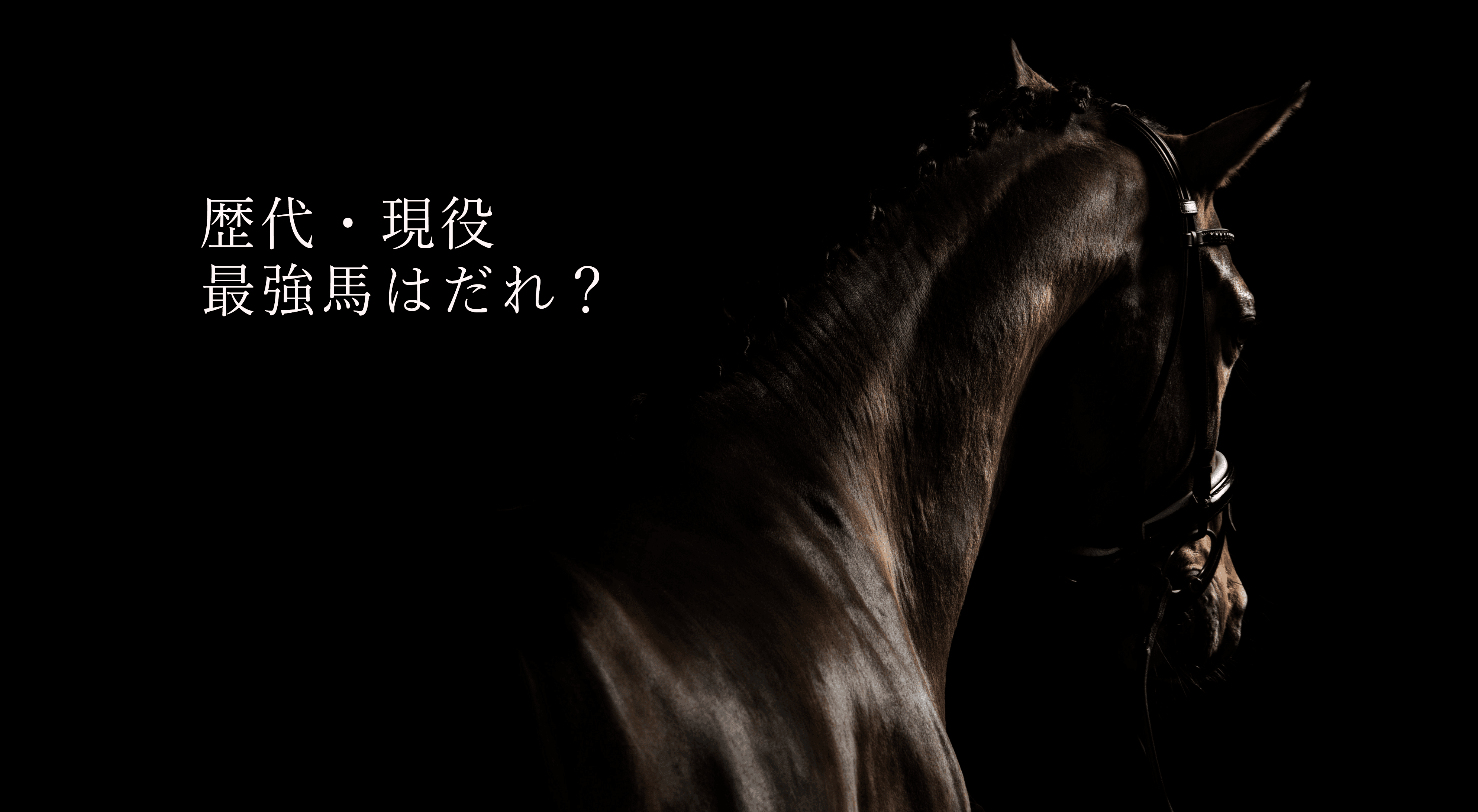 一番すごい馬は？