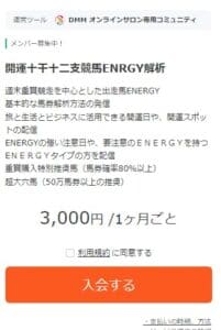 開運十干十二支ENERGY馬券術の登録１