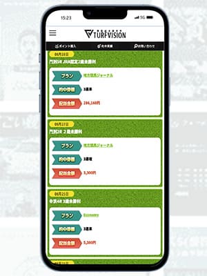 ターフビジョンの有料予想の的中実績